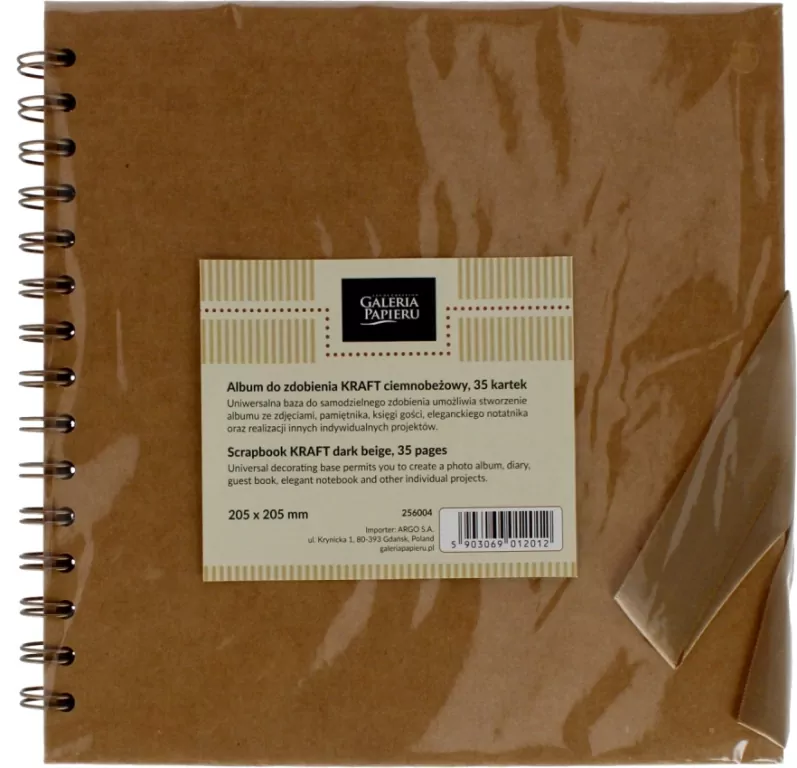 ALBUM FOTO DO ZDOB 205X205/70STR TW BEZ GAL PAP - tantis.pl