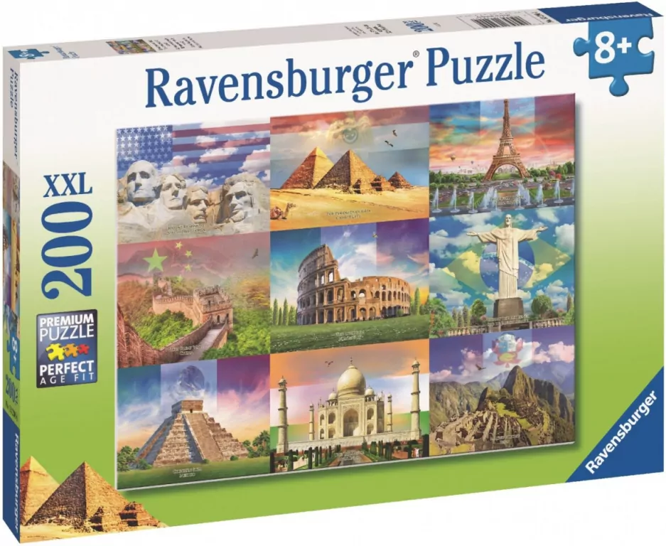 Puzzle 200. Monumentalne budynki - tantis.pl