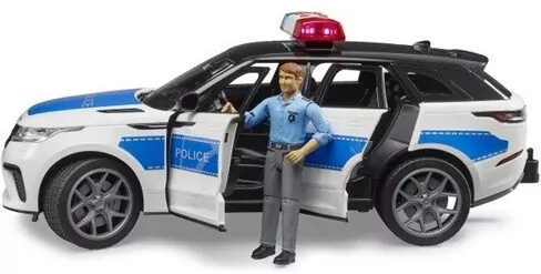 BRUDER RANGE ROVER VELAR POLICJA FIGURKA WB4 - tantis.pl