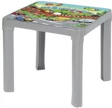 Stolik plastikowy pastel szary - tantis.pl