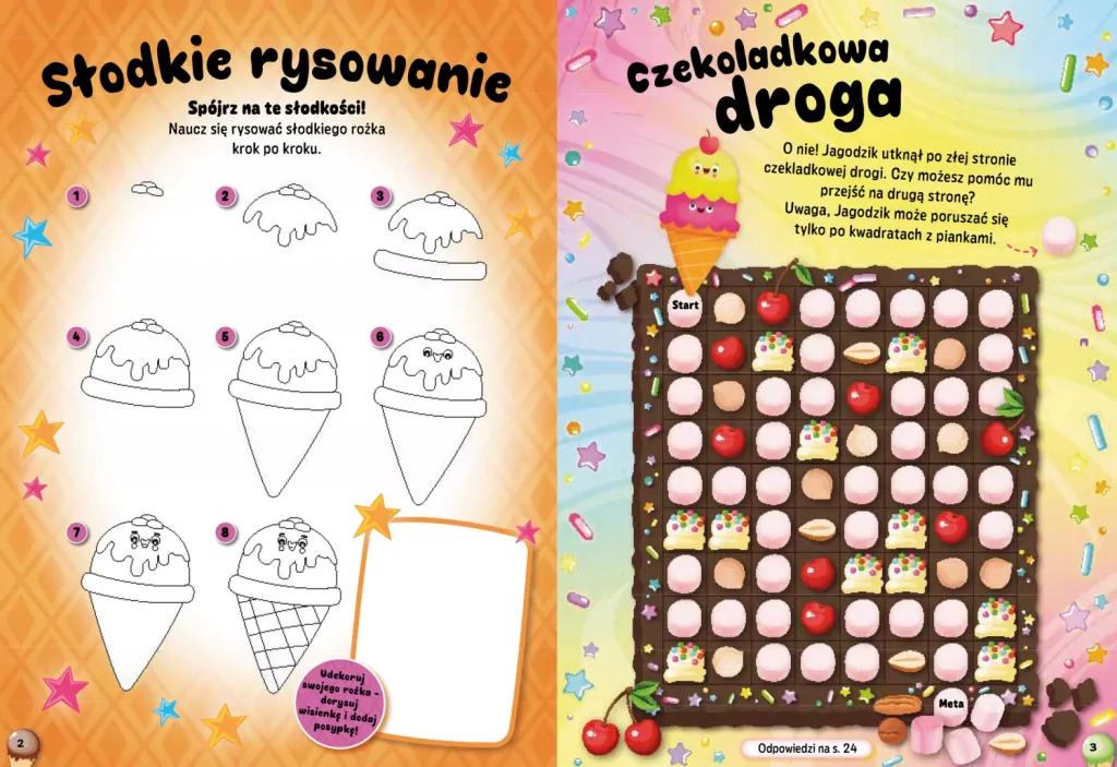 Lodowe niespodzianki. 28 pachnących naklejek - tantis.pl