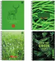 Zeszyt Think Green. A4/80K kratka. 5 sztuk - tantis.pl