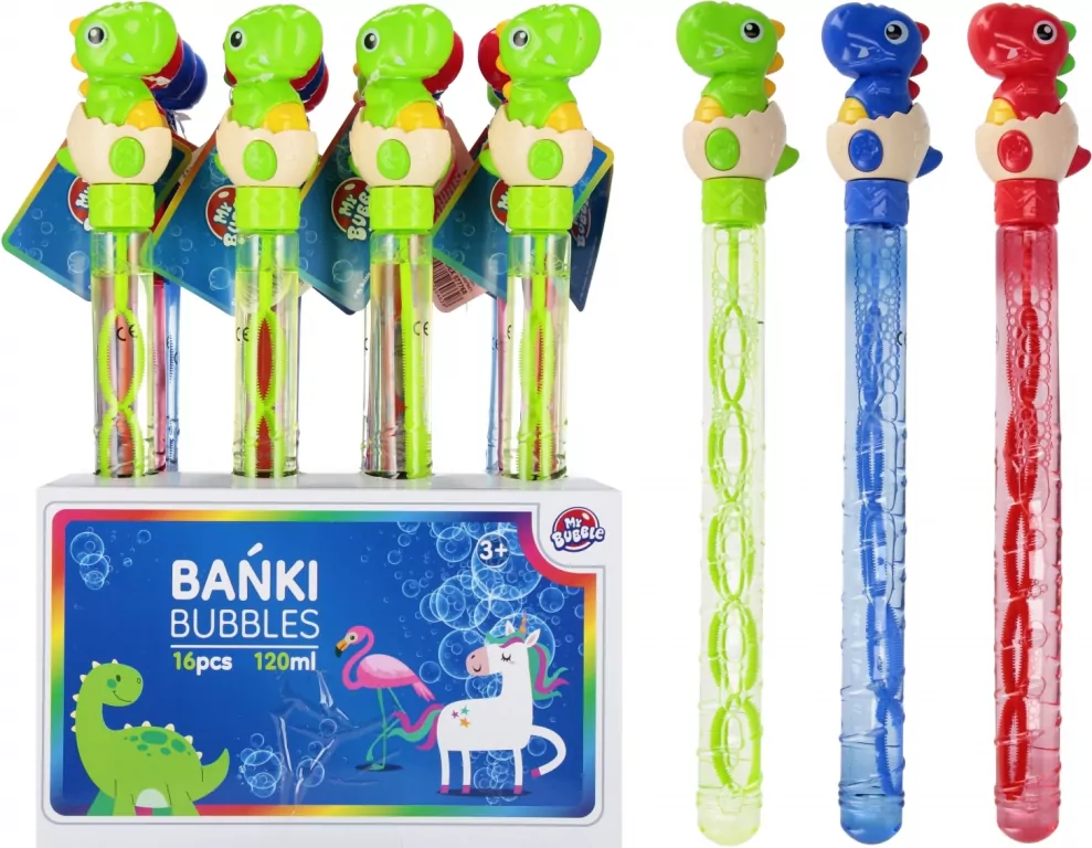BANKI MYDL DINO 120ML MY BUBBLE 26 MIX4 16/96 - tantis.pl