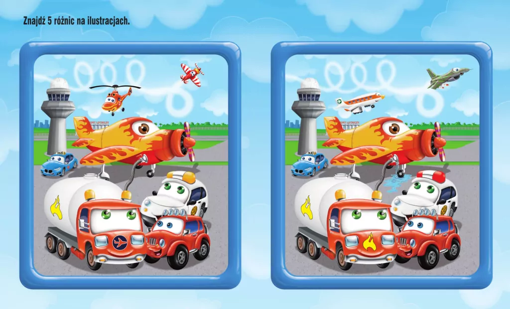 Na lotnisku. Samochodzik Franek - tantis.pl