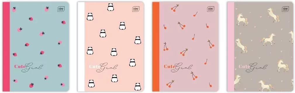 Interdruk. Zeszyt A5/32K kratka. Trends Girls - tantis.pl
