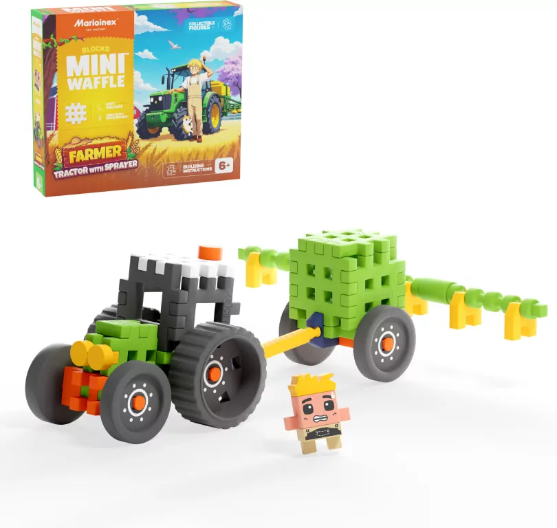 Mini Waffle - Farmer - Traktor z opryskiwaczem - tantis.pl