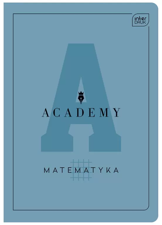 Zeszyt A5 60k kratka M 90g Matematyka ACADEMY - tantis.pl