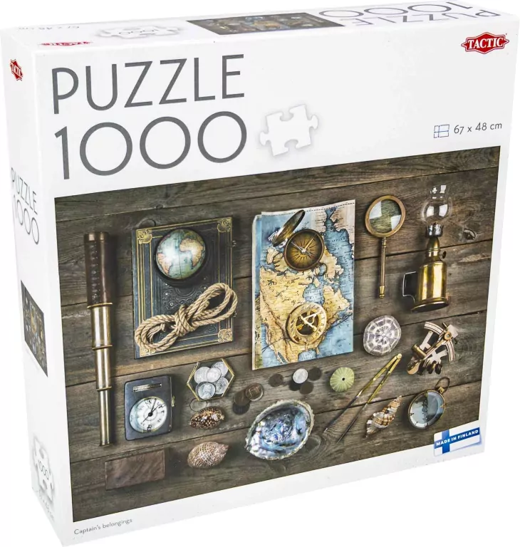 Puzzle 1000 Captain's belongings - tantis.pl