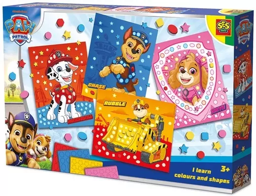 SES Paw Patrol Uczę się kolorów i kszt.14084 40847 - tantis.pl