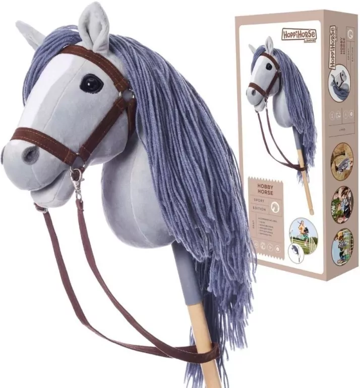 Hobby Horse A3 szary - tantis.pl