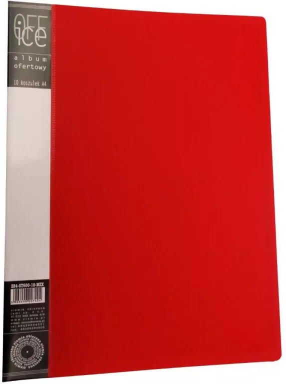Album ofertowy A4 PP 10 koszulek mix kolorów - tantis.pl