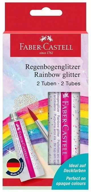 Brokat Rainbow 12ml 2szt FABER CASTELL - tantis.pl