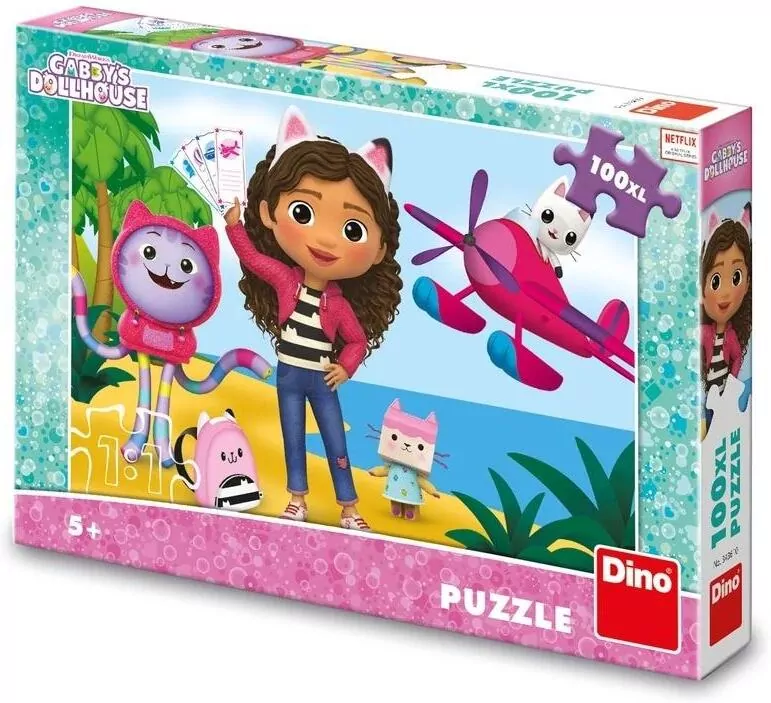 Puzzle maxi XL Koci Domek Gabi Podróżnicy 100el - tantis.pl