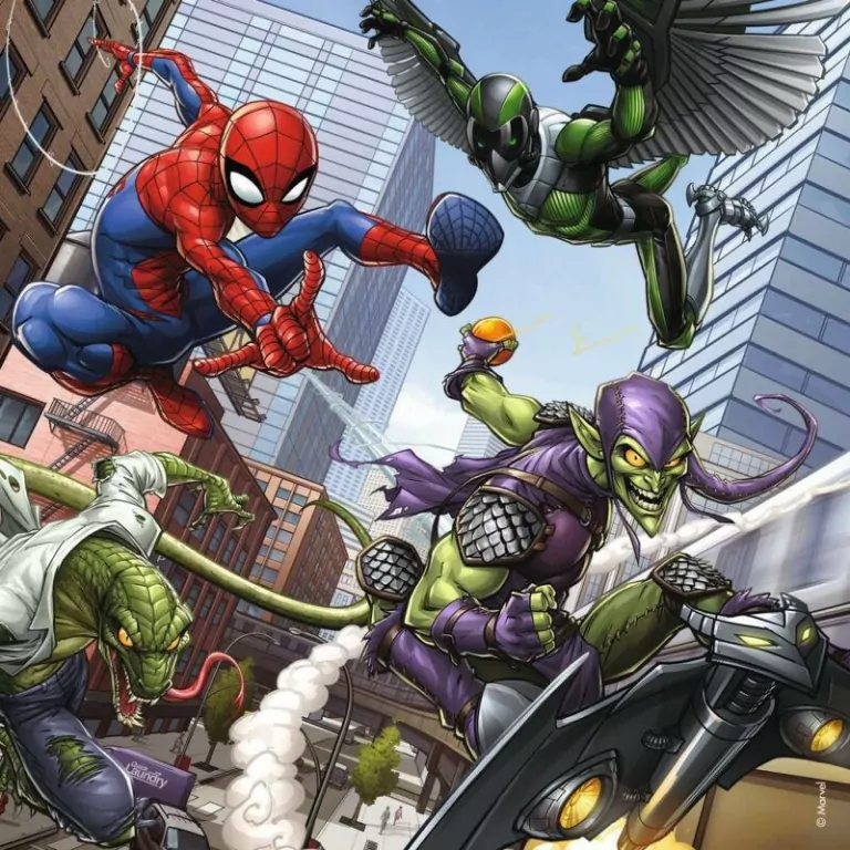 Puzzle 3x49. Spider-man. Marvel - tantis.pl