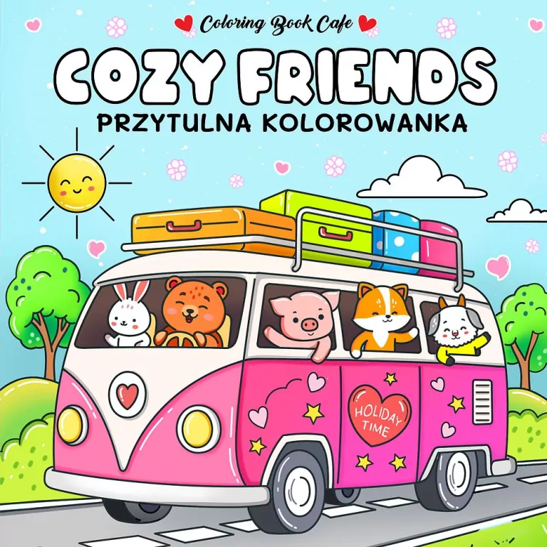 Cozy Friends. Przytulna kolorowanka - tantis.pl