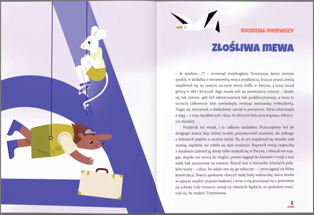 Mysz Tymoteusz i jeż Fryderyk. Afera w Paryżu - tantis.pl