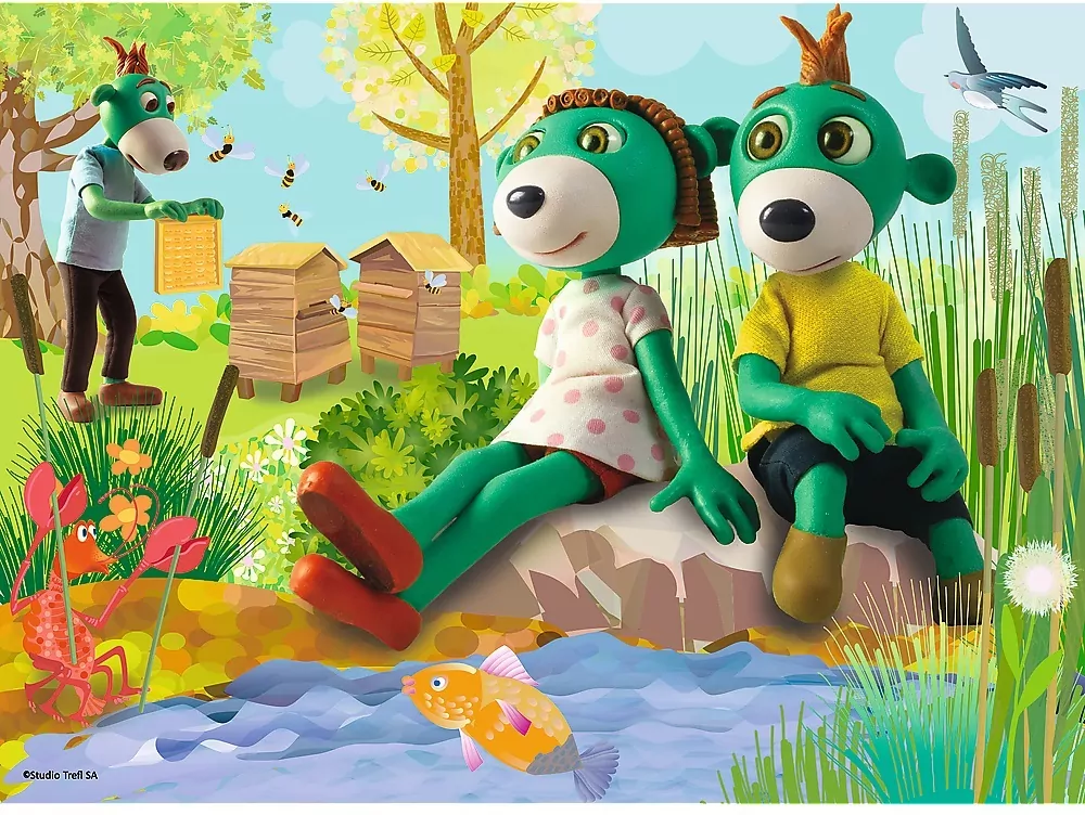 Puzzle 30. Trefliki nad stawem - tantis.pl