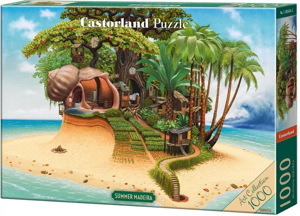Puzzle 1000 Summer Madeira Art Collection CASTOR - tantis.pl
