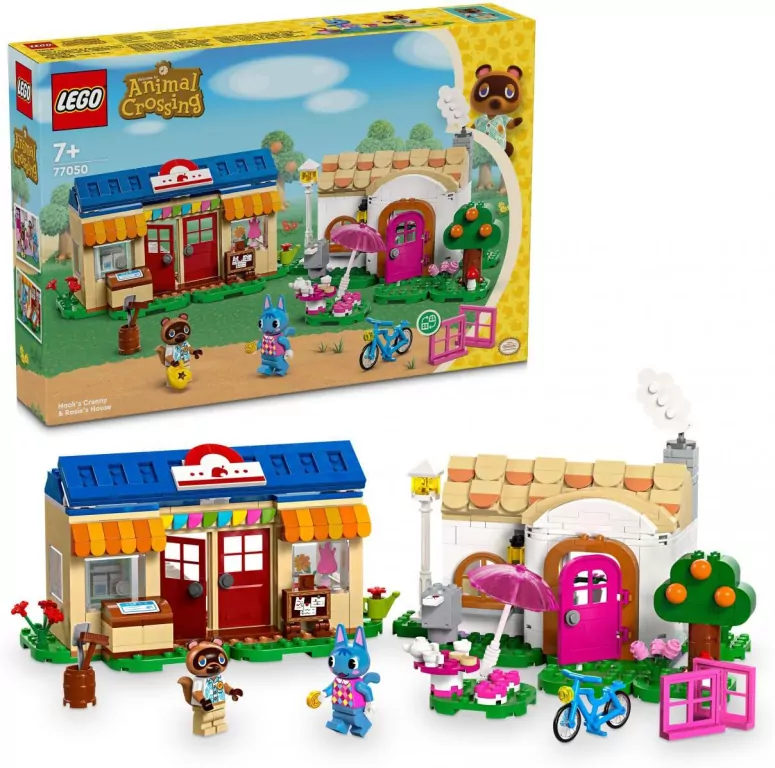 LEGO® Animal Crossing. Nook's Cranny i domek Rosie 77050 - tantis.pl