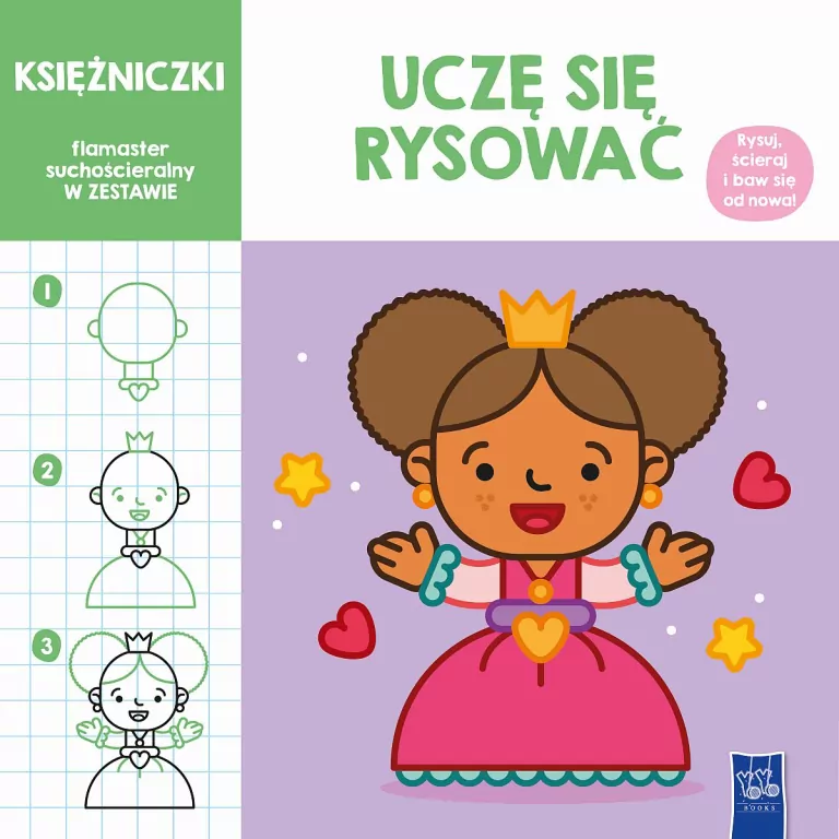 Uczę się rysować. Księżniczki - tantis.pl
