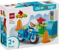 LEGO® Duplo.  Niebieski motocykl policyjny 10471 - tantis.pl