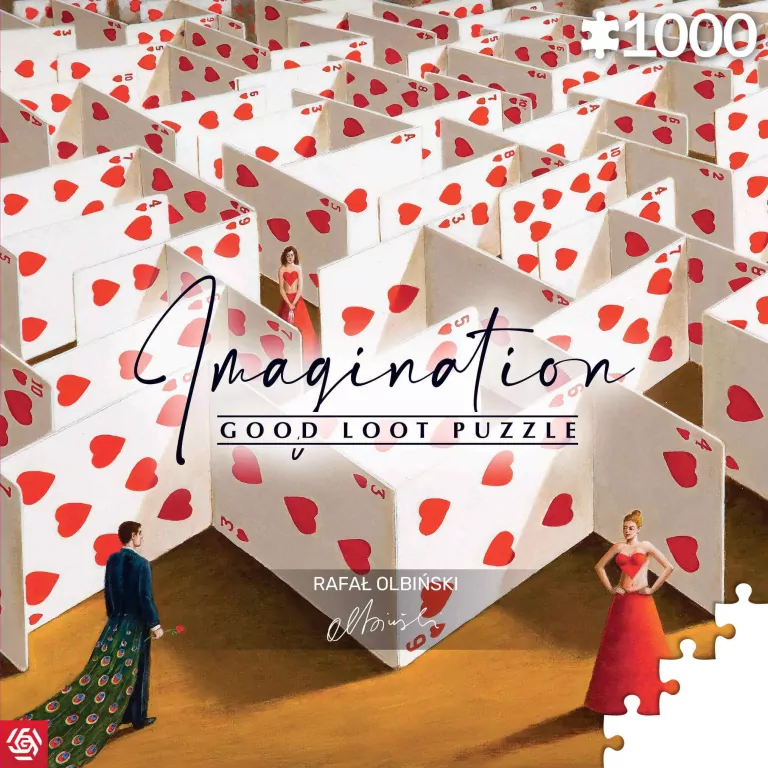 Imagination. Puzzle 1000. Rafał Olbiński Excessive Meticulousnes - tantis.pl