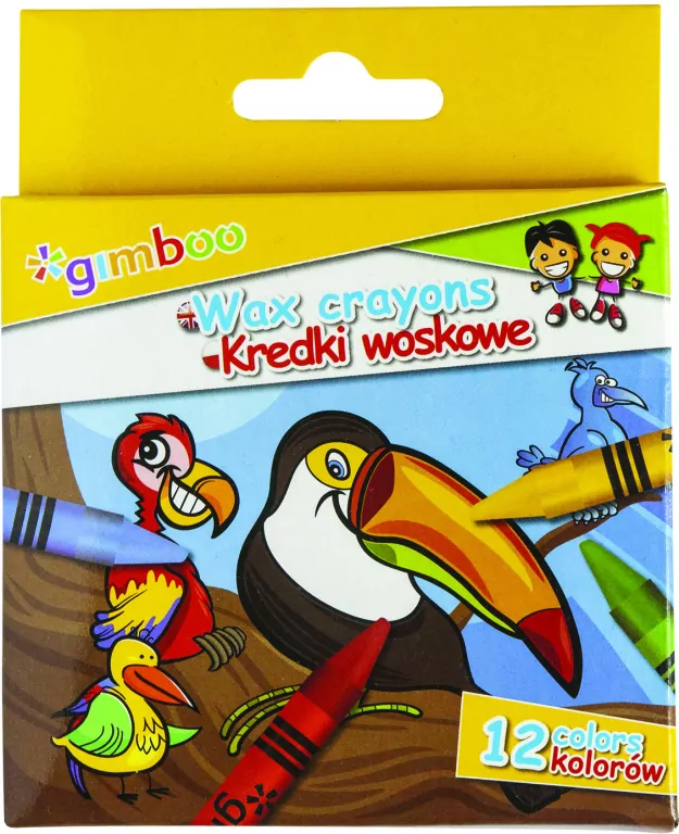 Kredki świecowe 12 kolorów - tantis.pl