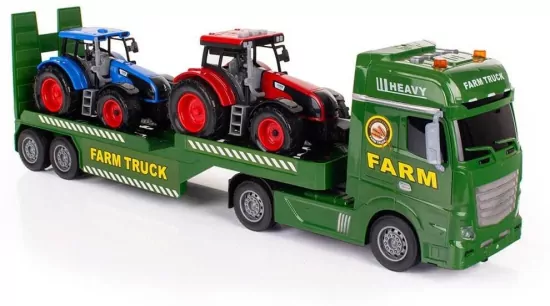 Tir laweta z traktorami