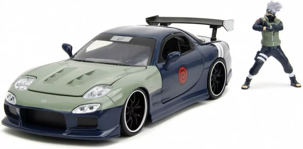 JADA. Naruto 93 Mazda RX-7 z figurką 1:24 - tantis.pl
