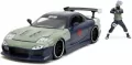 JADA. Naruto 93 Mazda RX-7 z figurką 1:24 - tantis.pl