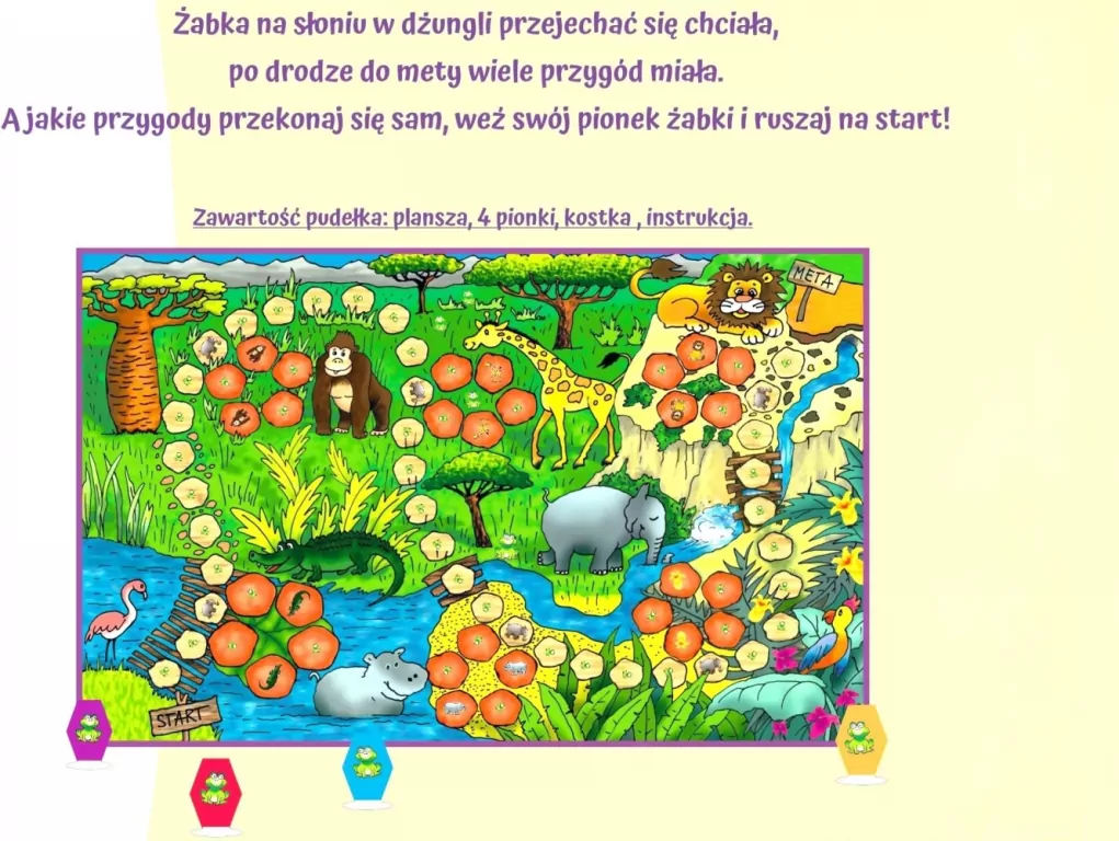 Żaba i słoń ABINO - tantis.pl