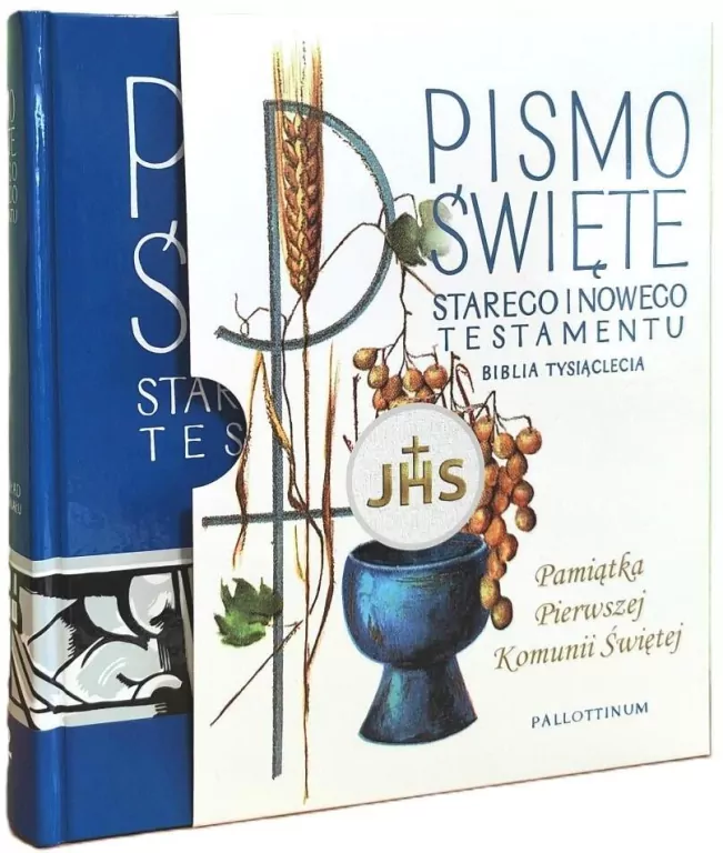 Pismo Święte ST i NT Pamiątka I Komunii Świętej - tantis.pl