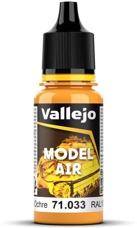 Vallejo: 71.033 - Model Air - Yellow Ochre RAL1006 (17 ml) - tantis.pl