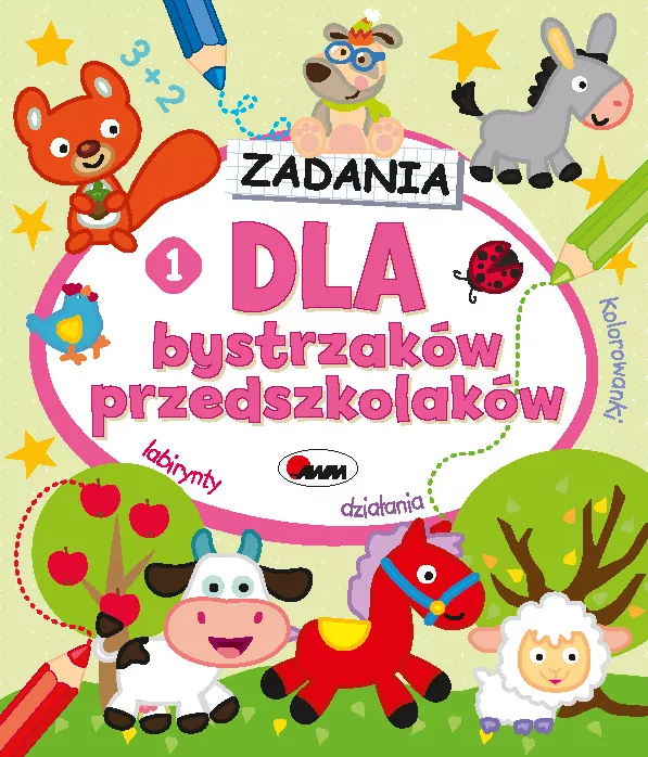 Zadania. Dla bystrzaków przedszkolaków 1 - tantis.pl