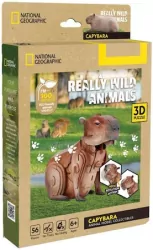 Puzzle 3D National Geographic Kapibara 56el