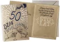 Kukartka. Karnet. Urodziny 50 - tantis.pl