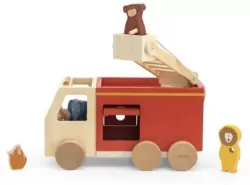 Wóz strażacki drewniany