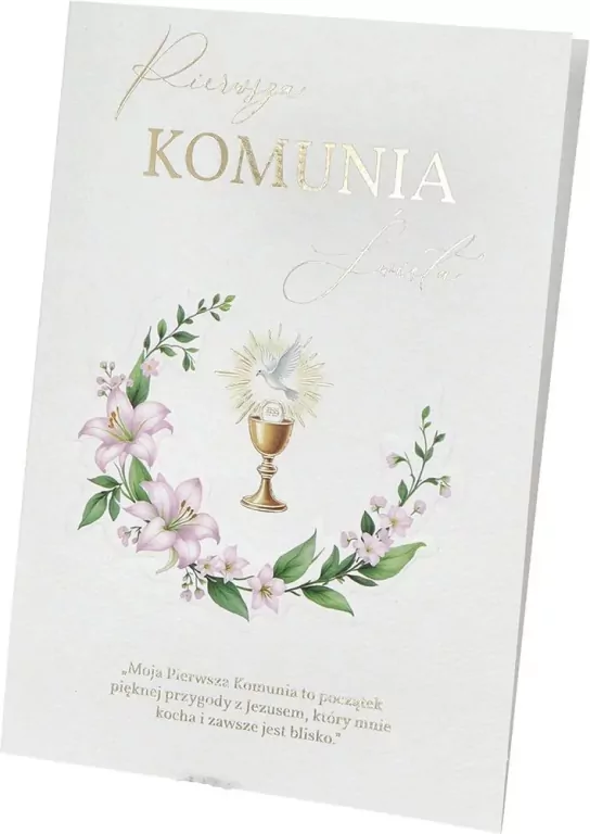 KARNET KOMUNIA B6 Z KOP ZLO NER B-028 FOL - tantis.pl