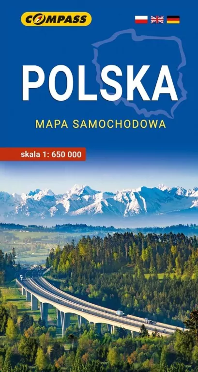 Polska mapa samochodowa 1:650 000 - tantis.pl