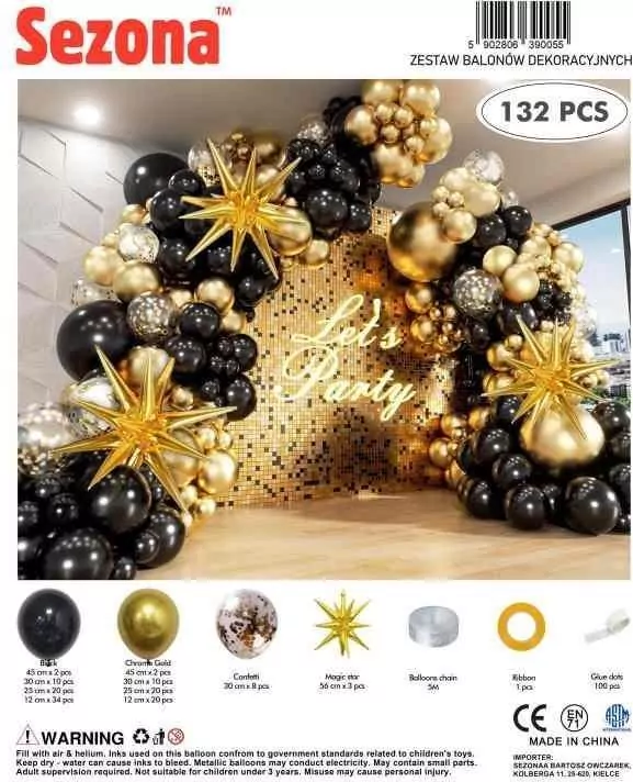 Balony 132szt - tantis.pl
