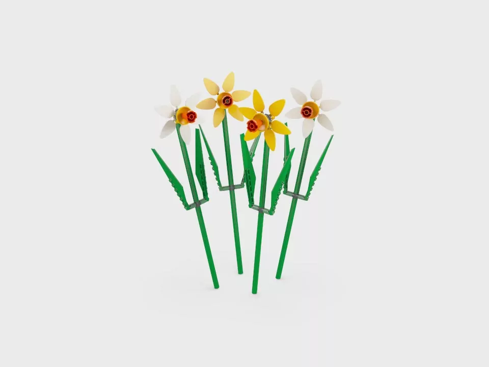 LEGO® Botanicals. Żonkile 40747 - tantis.pl