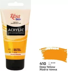 Farba akrylowa dark yellow 410 75ml