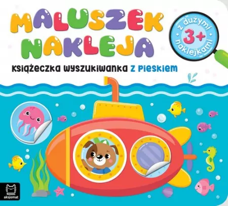 Maluszek nakleja. Książeczka wyszukiwanka - tantis.pl