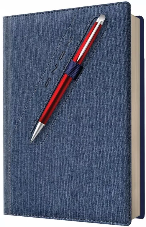 Kalendarz 2026 A5 dzienny z kieszonką i gumką - tantis.pl