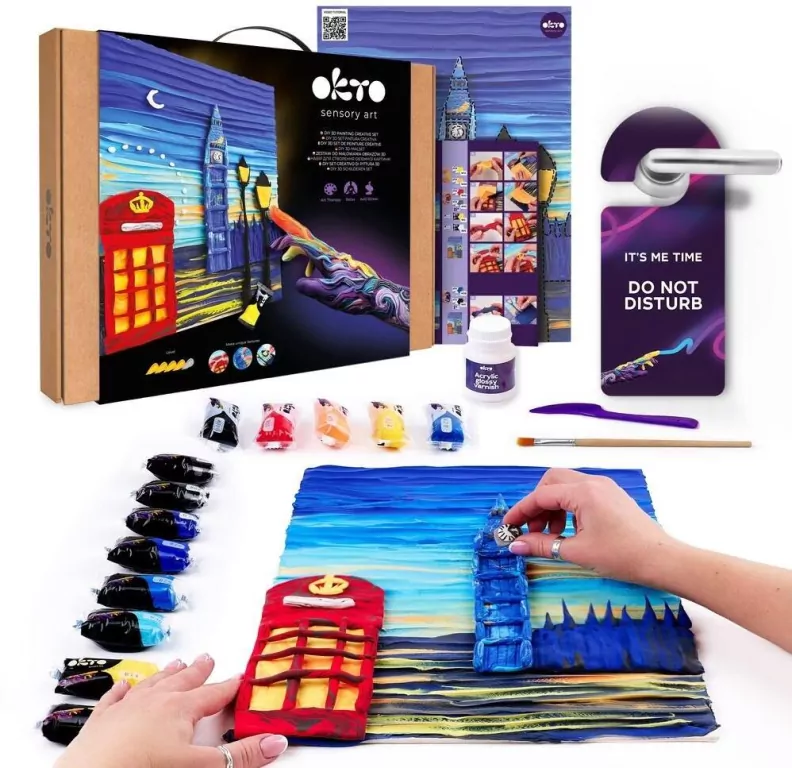 Zestaw kreatywny do modelowania 3D London City - tantis.pl