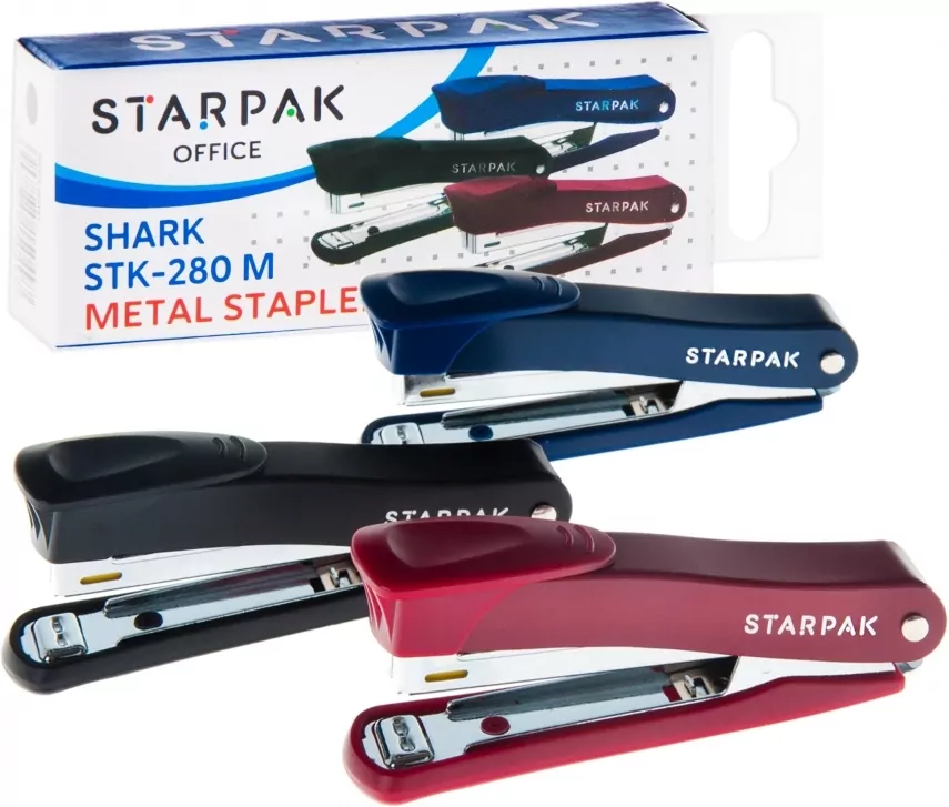 Zszywacz Shark STK-280 M czarny - tantis.pl