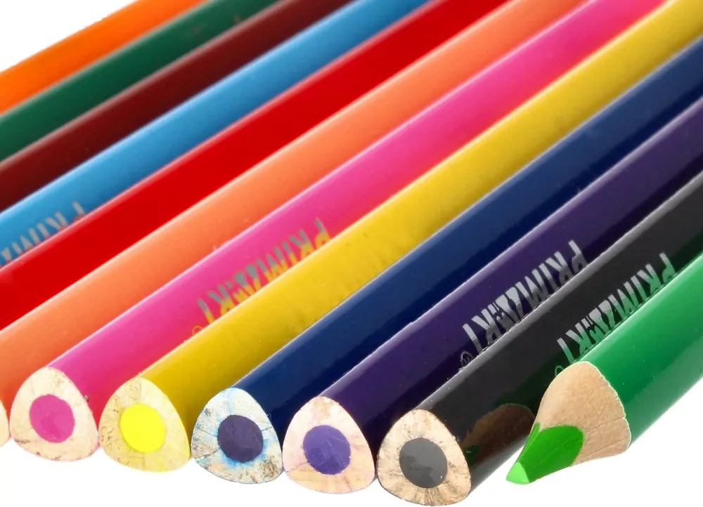 Starpak. Kredki ołówkowe. Jumbo trójkątne, 12 kolorów - tantis.pl