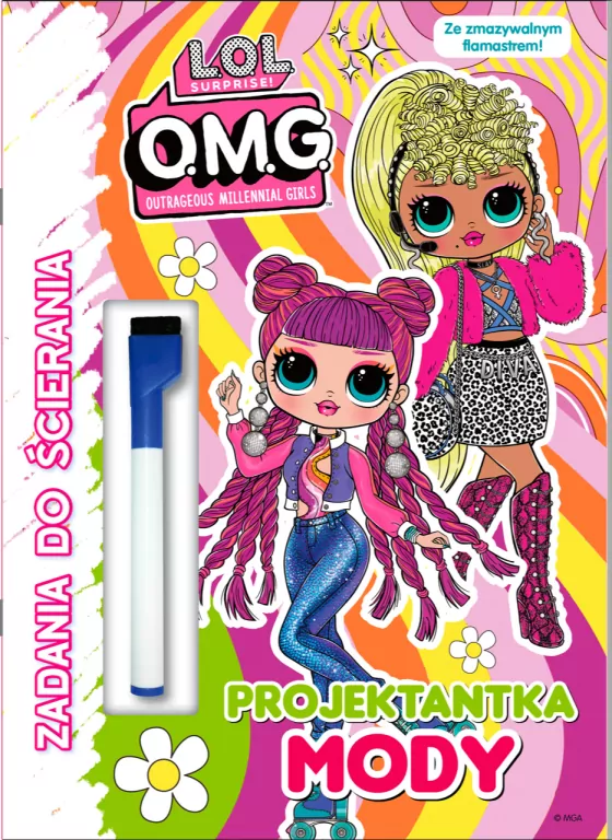 L.O.L. Surprise! OMG Zadania do ścierania cz. 5 Projektantka mody - tantis.pl