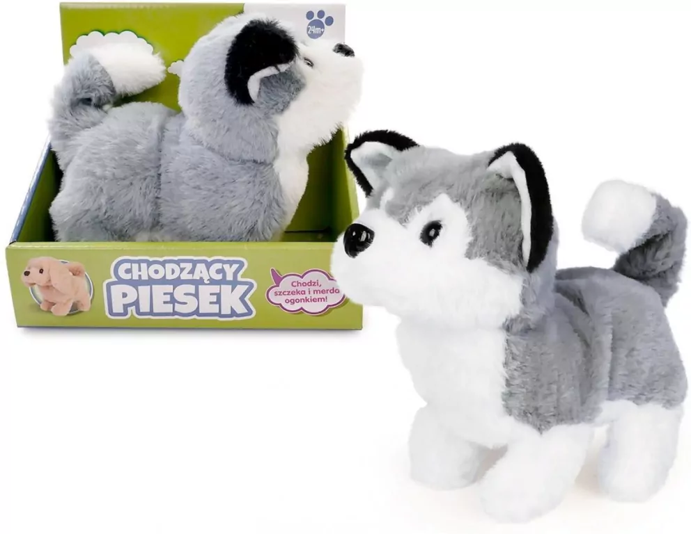 Piesek chodzący 15cm - tantis.pl