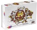 Puzzle 118 drewniane kolorowe Berneński Pies Pasterski - tantis.pl